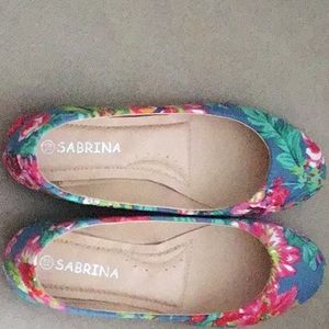 Spring Floral flats